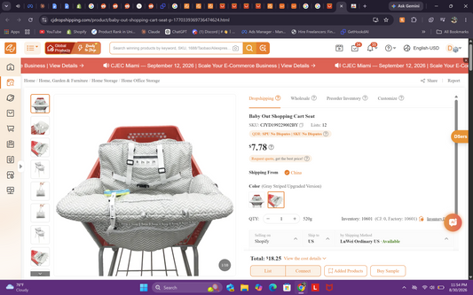 Amberly | Journey 2-in-1 Foldable Safety Seat